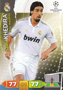 Sami Khedira Real Madrid 2011/12 Panini Adrenalyn XL CL #230